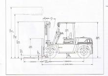 Автонавантажувач дизельний Komatsu FD 60-7
