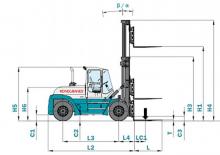 Автонавантажувач дизельний Konecranes SMV 25-1200 B