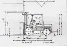 Автонавантажувач дизельний Toyota 02-5 FD 45