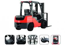 навантажувач з вилковим захватом LPG Toyota 02-8 FGF 20 