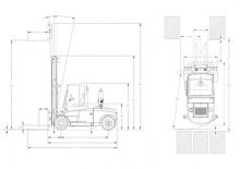 Автонавантажувач дизельний DanTruck 9686 Power +