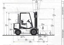 Автонавантажувач дизельний Clark CDP 25