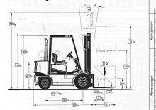 Автонавантажувач дизельний Clark CDP 30