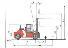 Автонавантажувач дизельний Kalmar DCD120-6