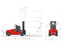 Автонавантажувач дизельний Kalmar DCG 127-6