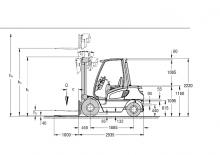 Автонавантажувач дизельний Jungheinrich DFG 25 BS