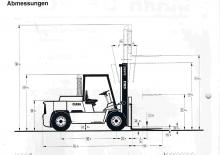 Автонавантажувач дизельний Clark DPH 50