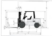 Автонавантажувач дизельний Nissan F 04 D 45 Q
