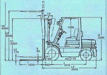 Автонавантажувач дизельний Komatsu FD 20 T 11