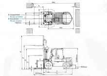 Автонавантажувач дизельний Mitsubishi FD 35 T