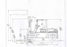 Автонавантажувач дизельний Komatsu FD 70-6