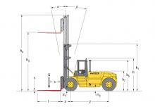 Автонавантажувач дизельний Hyster H 16.00 XM - 12