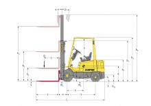 Автонавантажувач дизельний Hyster H 1.75 XM
