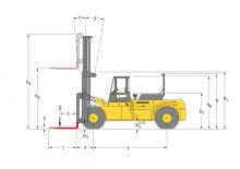 Автонавантажувач дизельний Hyster H 20.00 F