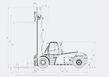 Автонавантажувач дизельний Linde H 250/1200 D