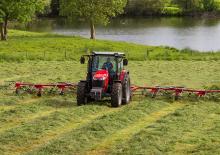 барабанні сіноворушилки Massey Ferguson TD1310 TRC