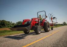 барабанні сіноворушилки Massey Ferguson TD404 DN