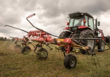 барабанні сіноворушилки Massey Ferguson TD454 DN