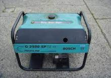 Бензинові електрогенератори Bosch G 2500 SP