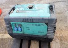 Бензинові електрогенератори Bosch G 2500 TL