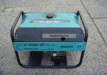 Бензинові електрогенератори Bosch G 5000 SP