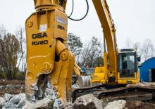 Бетонні подрібнювачі OSA Demolition Equipment RV 24
