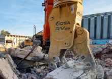 Бетонні подрібнювачі OSA Demolition Equipment RV 25 