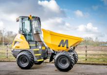 Колісні самоскиди Mecalac 9MDX