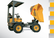 Колісні самоскиди Dieci DP 1000 Trilateral