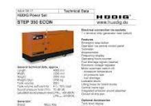 Дизельні генератори Hüdig Step 350 ECON