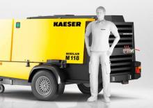 Портативні повітряні компресори: дизельні, електричні, бензинові Kaeser Mobilair M 118