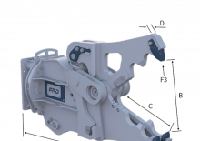 Дробарки для бетону FRD VXM25ERM
