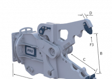 Дробарки для бетону FRD VXM25ERSW