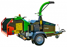 дробарки для деревних відходів Green Mech EVO 165 P