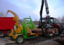 дробарки для деревних відходів Heizohack HM 10-500 KF