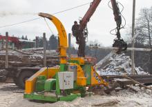 дробарки для деревних відходів Heizohack HM 8-400 EM