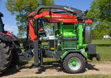 дробарки для деревних відходів Heizohack HM 8-400 KEM