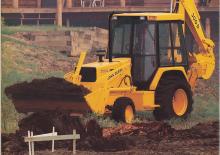 Екскаватор-навантажувач John Deere Construction 300 D