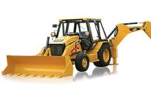 Екскаватор-навантажувач Caterpillar 424B