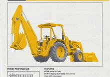 Екскаватор-навантажувач John Deere Construction 500 C