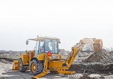 Екскаватор-навантажувач Hydrema 906F