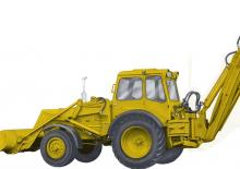 Екскаватор-навантажувач Volvo G 612