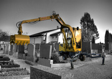 Екскаватори для цементного використання Lanz FB 300 A