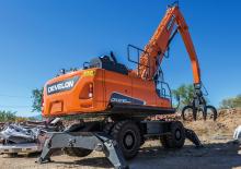 Екскаватори для перевалки Develon DX210WMH-5