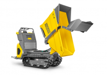 Eлектричні гусеничні самоскиди Wacker Neuson DT05e