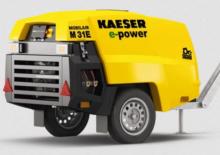 Портативні повітряні компресори: дизельні, електричні, бензинові Kaeser Mobilair M 31E/14 bar 