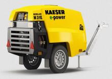 Портативні повітряні компресори: дизельні, електричні, бензинові Kaeser Mobilair M 31E/7 bar 