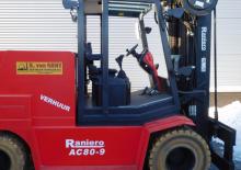 Електричні навантажувачі Raniero AC 80-6