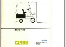 Електричні навантажувачі Clark EC 500 80