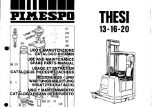 Електричні штабелері OM-Pimespo Thesi 16